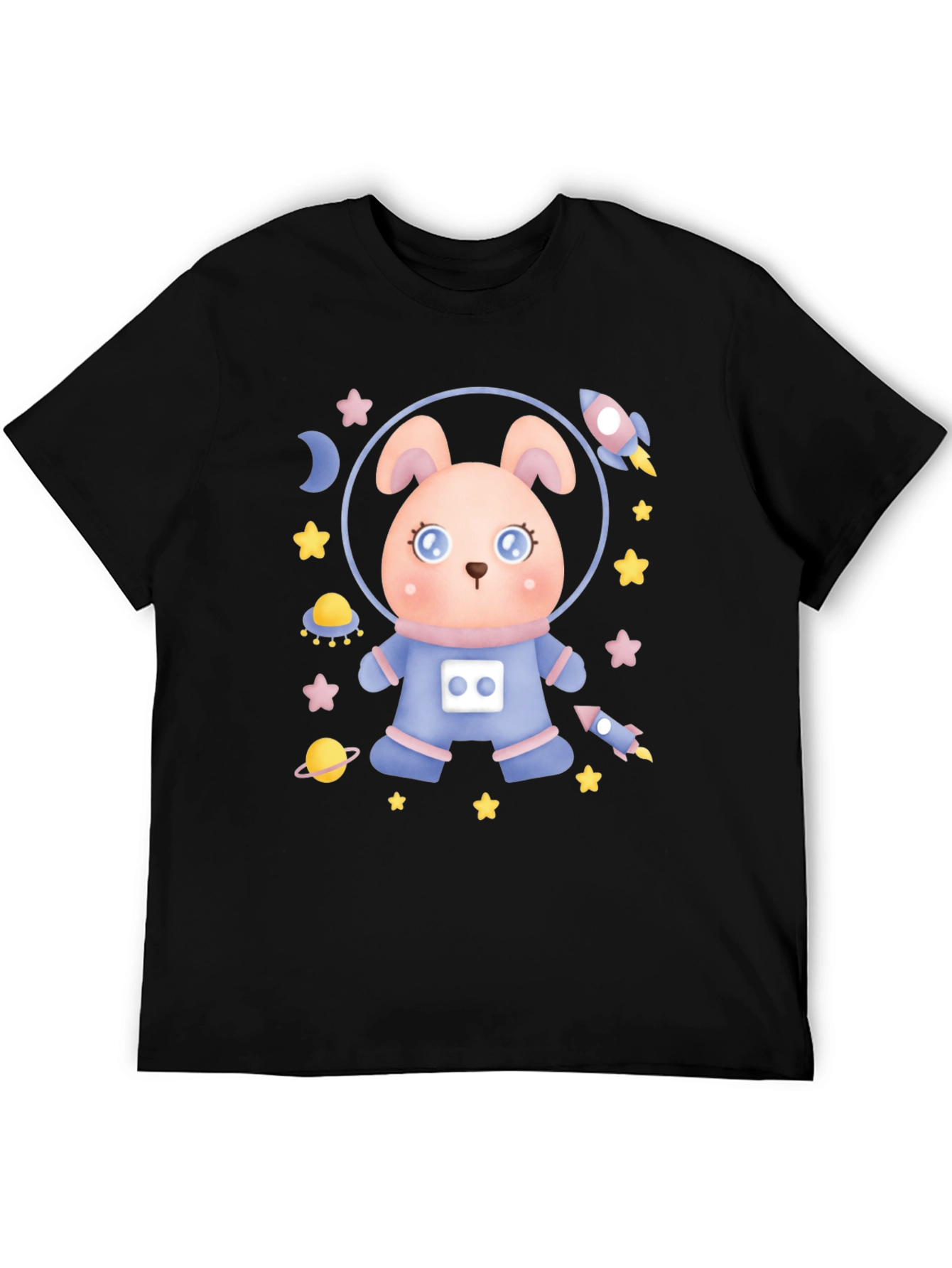 Cute Astronaut Rabbit T-Shirt