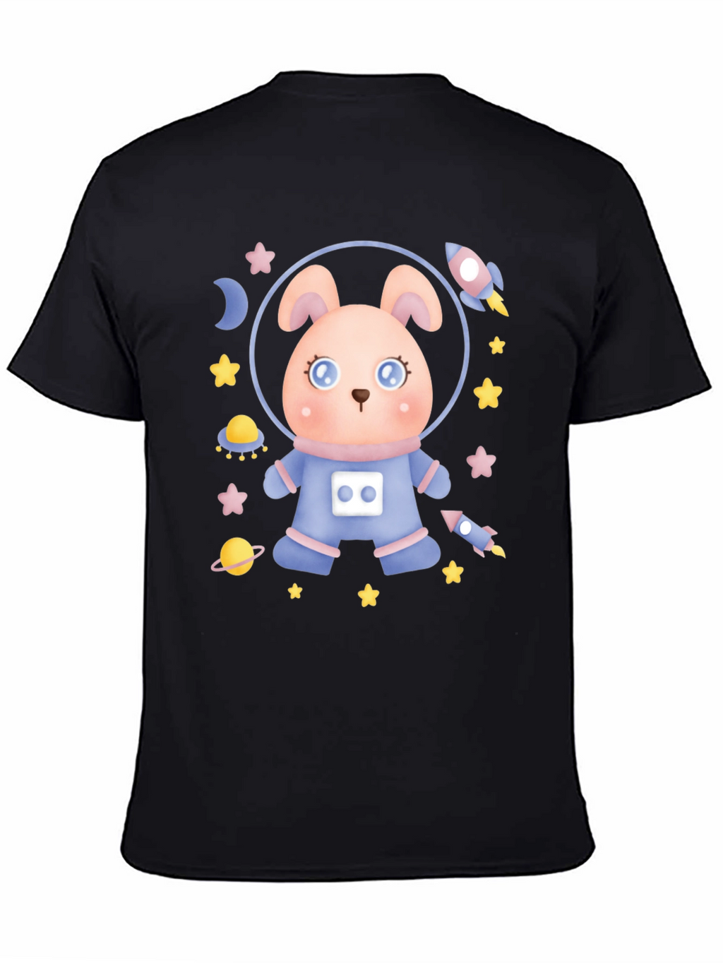 Cute Astronaut Rabbit T-Shirt
