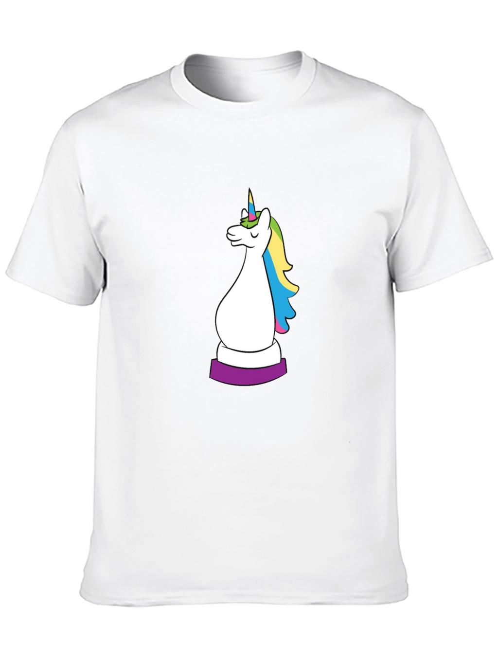 Unicorn Chess Piece Graphic Tee