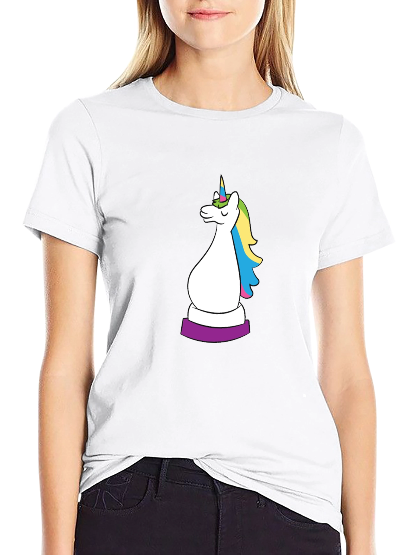 Unicorn Chess Piece Graphic Tee