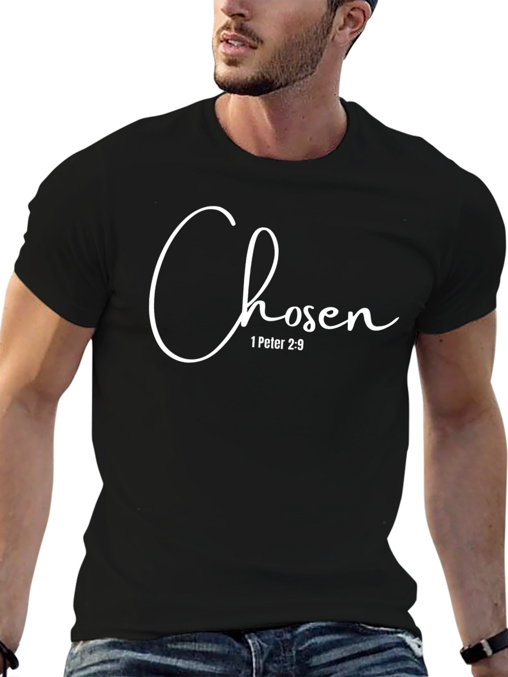 Chosen 1 Peter 2:9 Christian T-Shirt