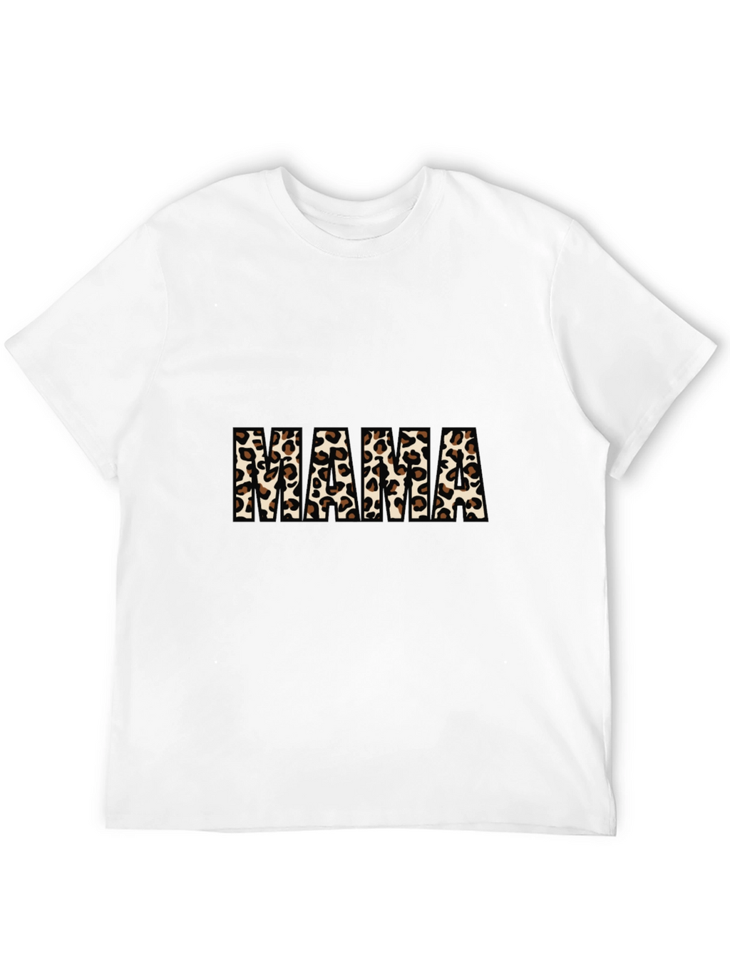 Leopard Print Mama T-Shirt - Trendy Mom Style