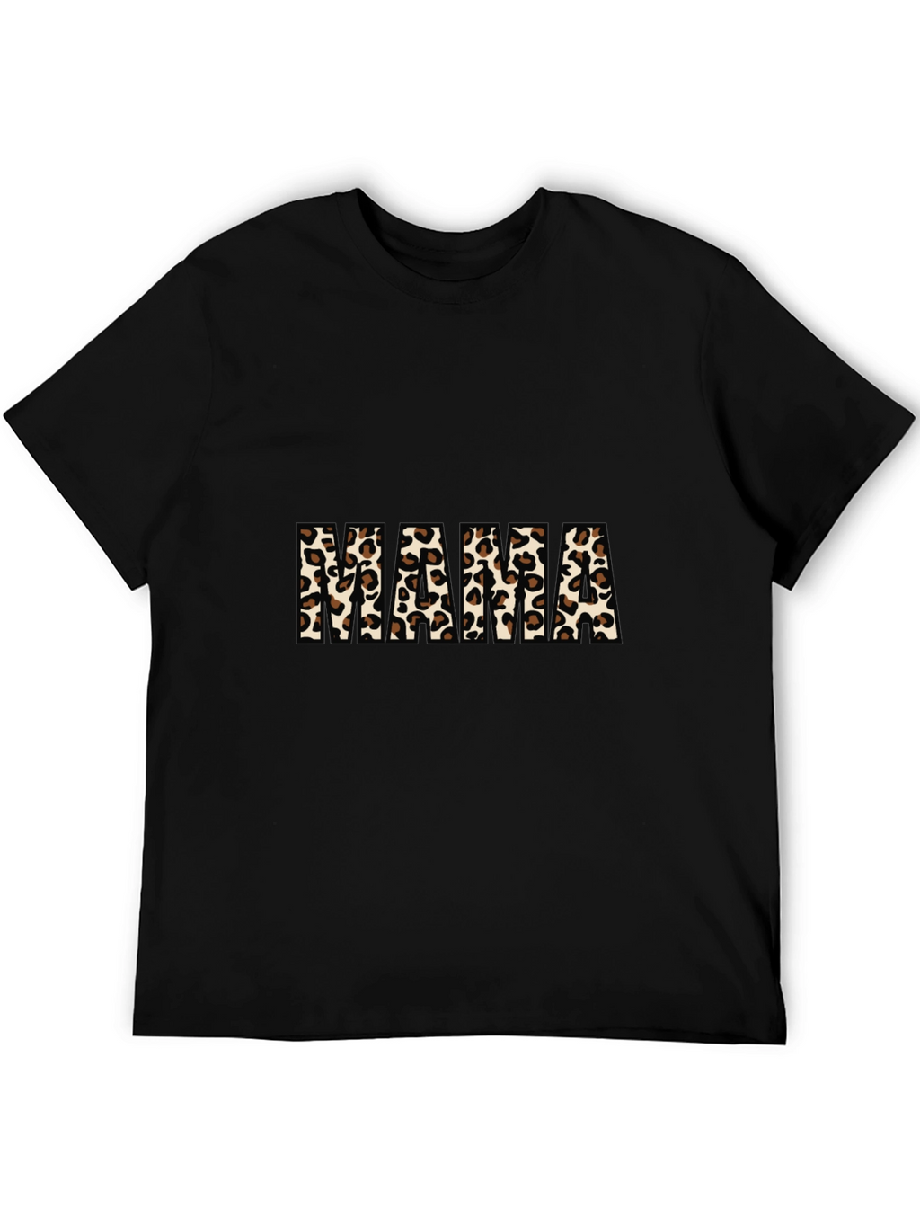 Leopard Print Mama T-Shirt - Trendy Mom Style
