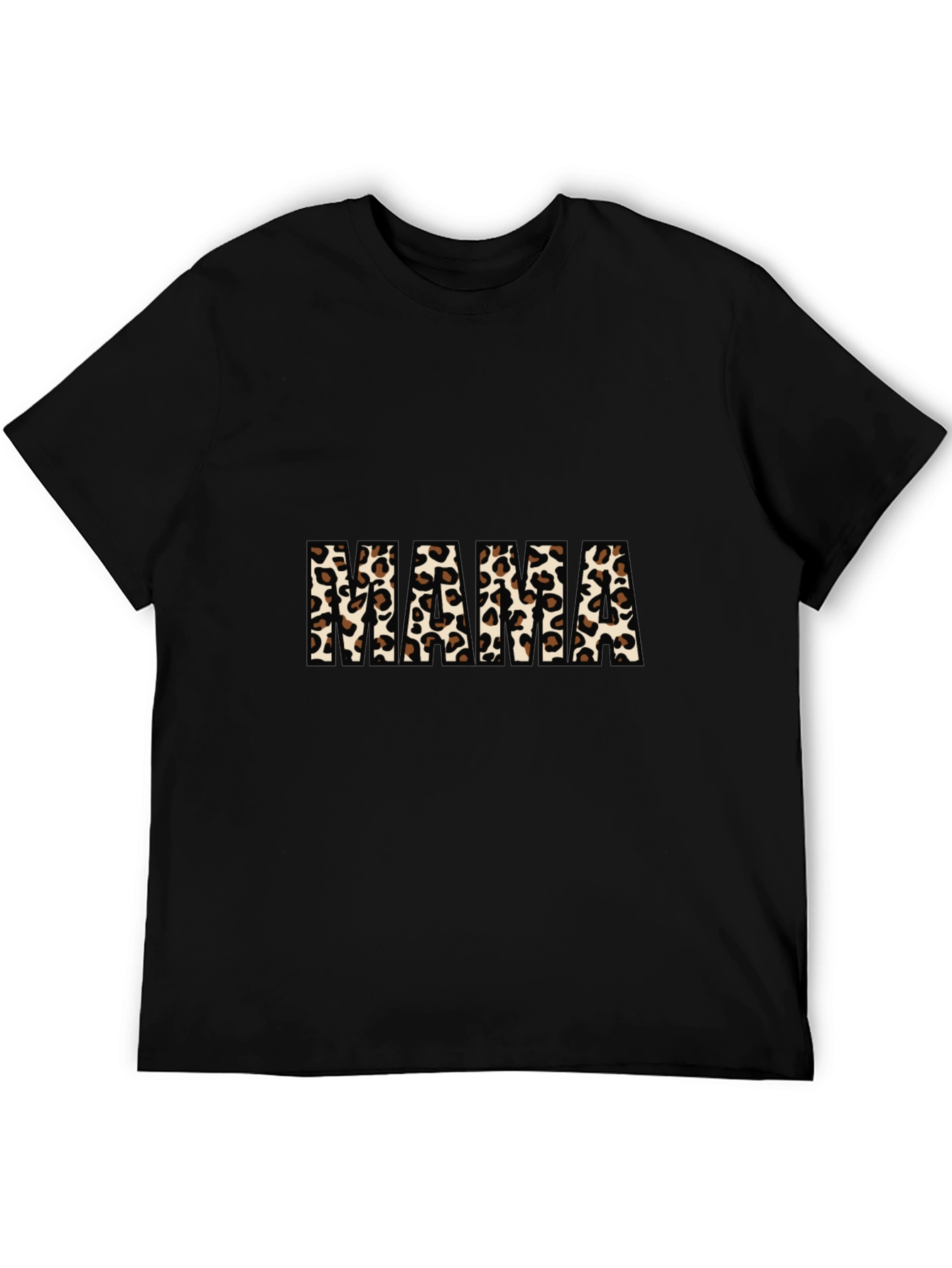 Leopard Print Mama T-Shirt - Trendy Mom Style