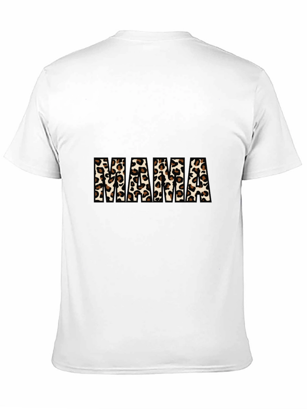 Leopard Print Mama T-Shirt - Trendy Mom Style