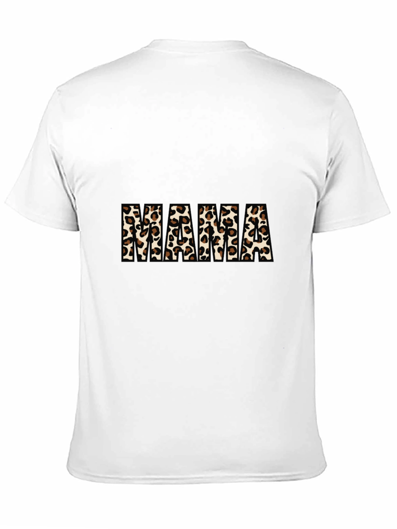 Leopard Print Mama T-Shirt - Trendy Mom Style