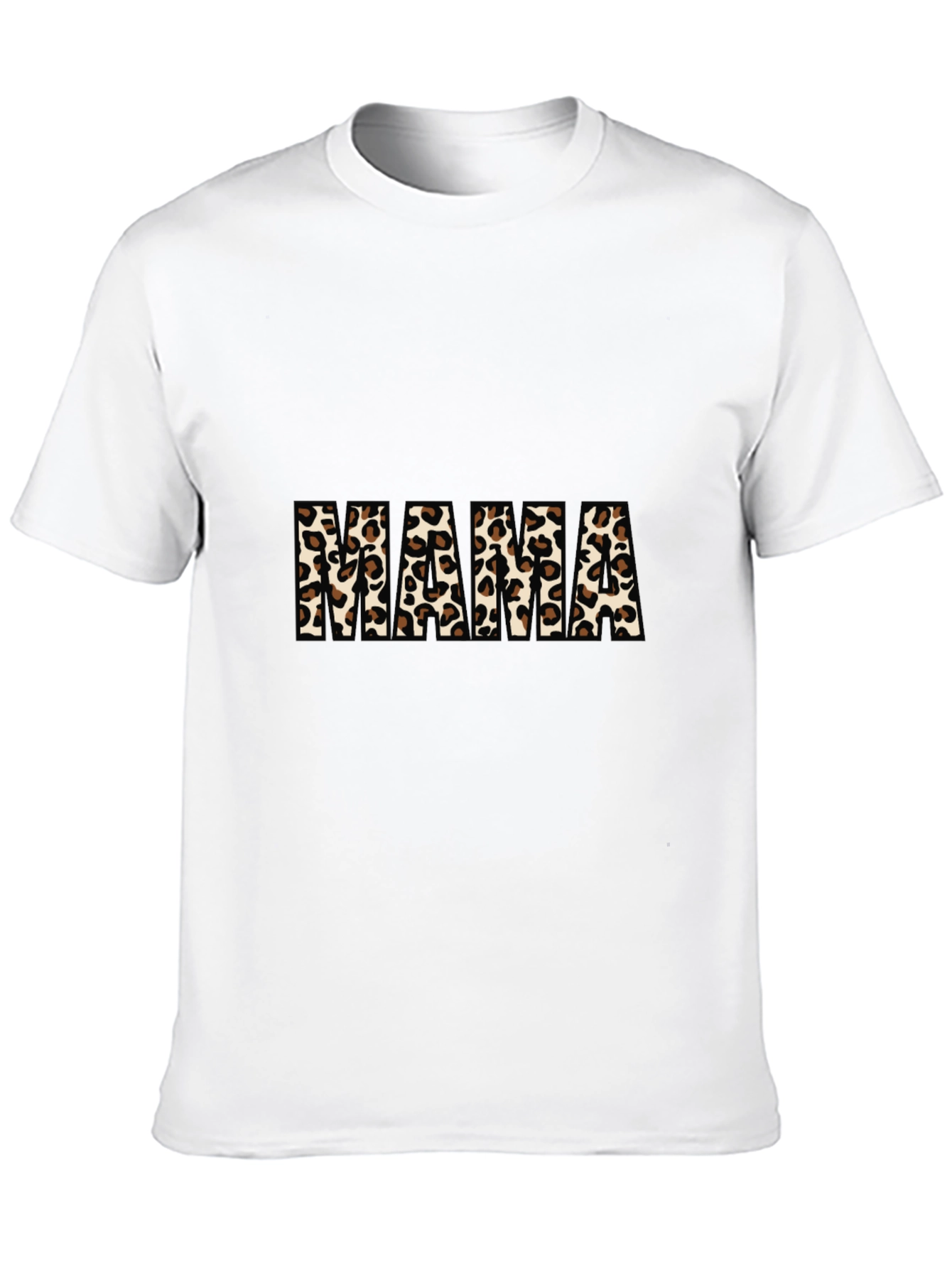 Leopard Print Mama T-Shirt - Trendy Mom Style