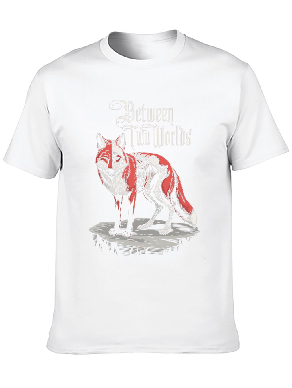 Between Two Worlds Fox Graphic T-Shirt