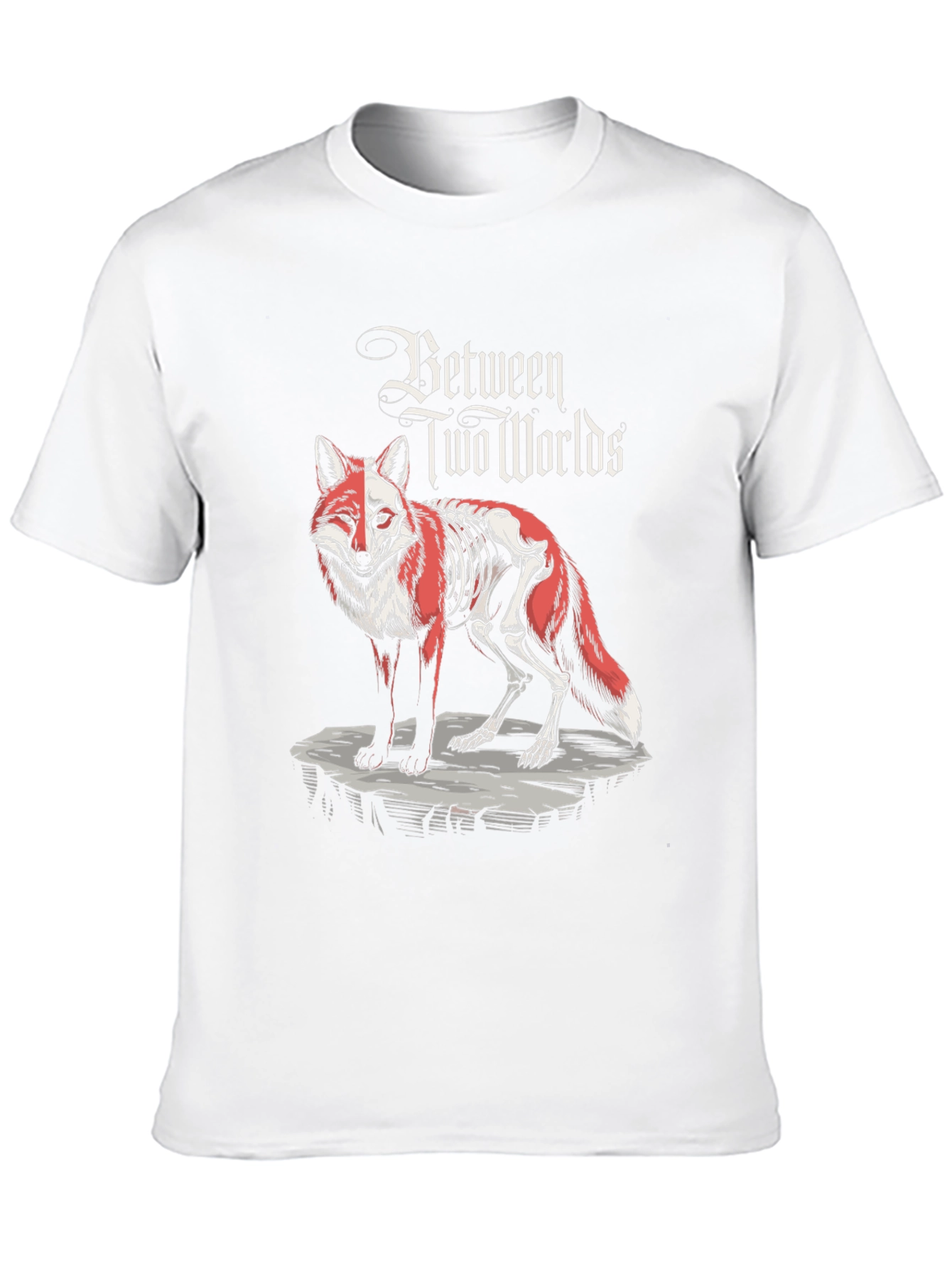 Between Two Worlds Fox Graphic T-Shirt