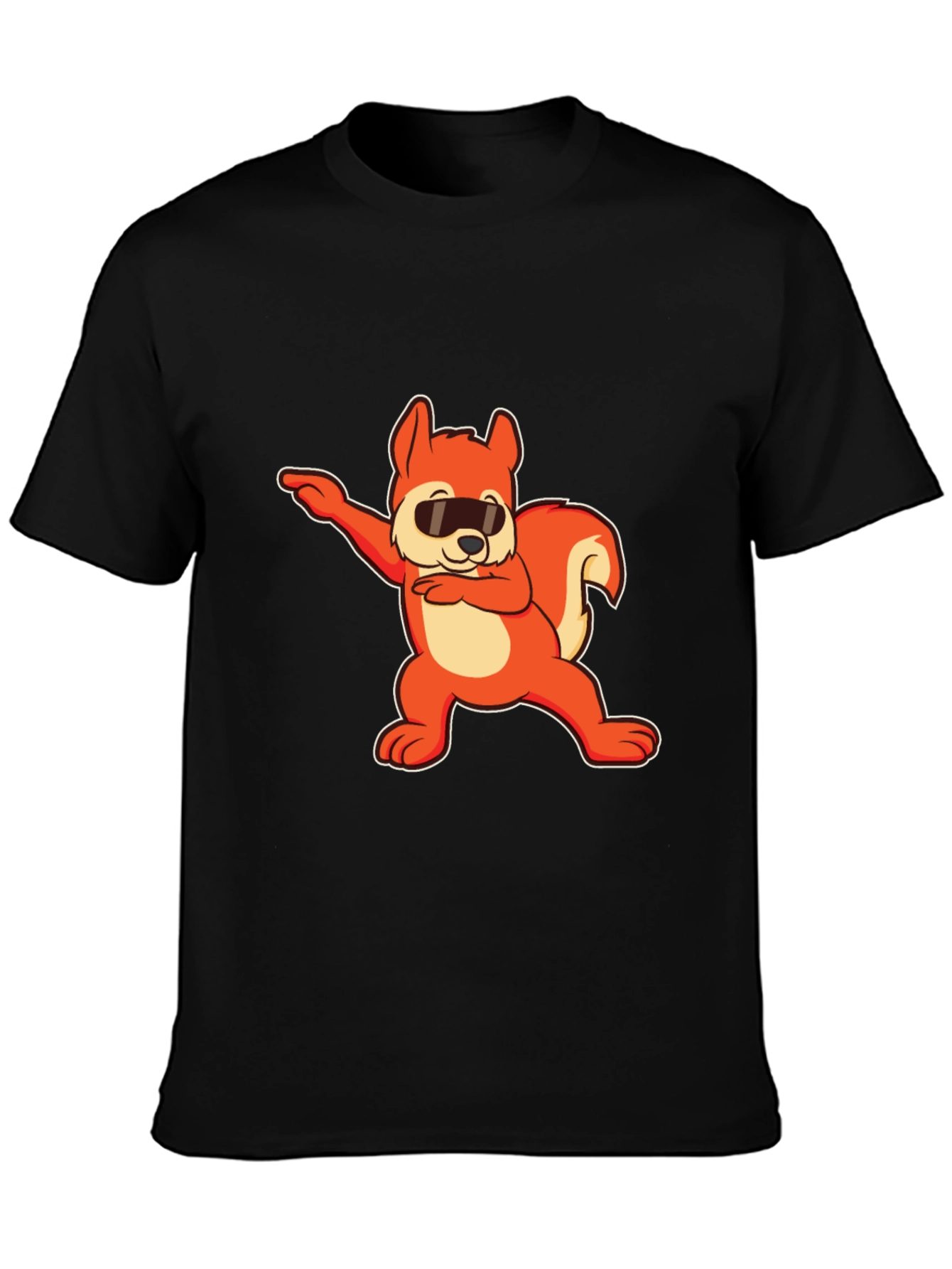 Dabbing Squirrel Graphic Tee - Cool & Fun