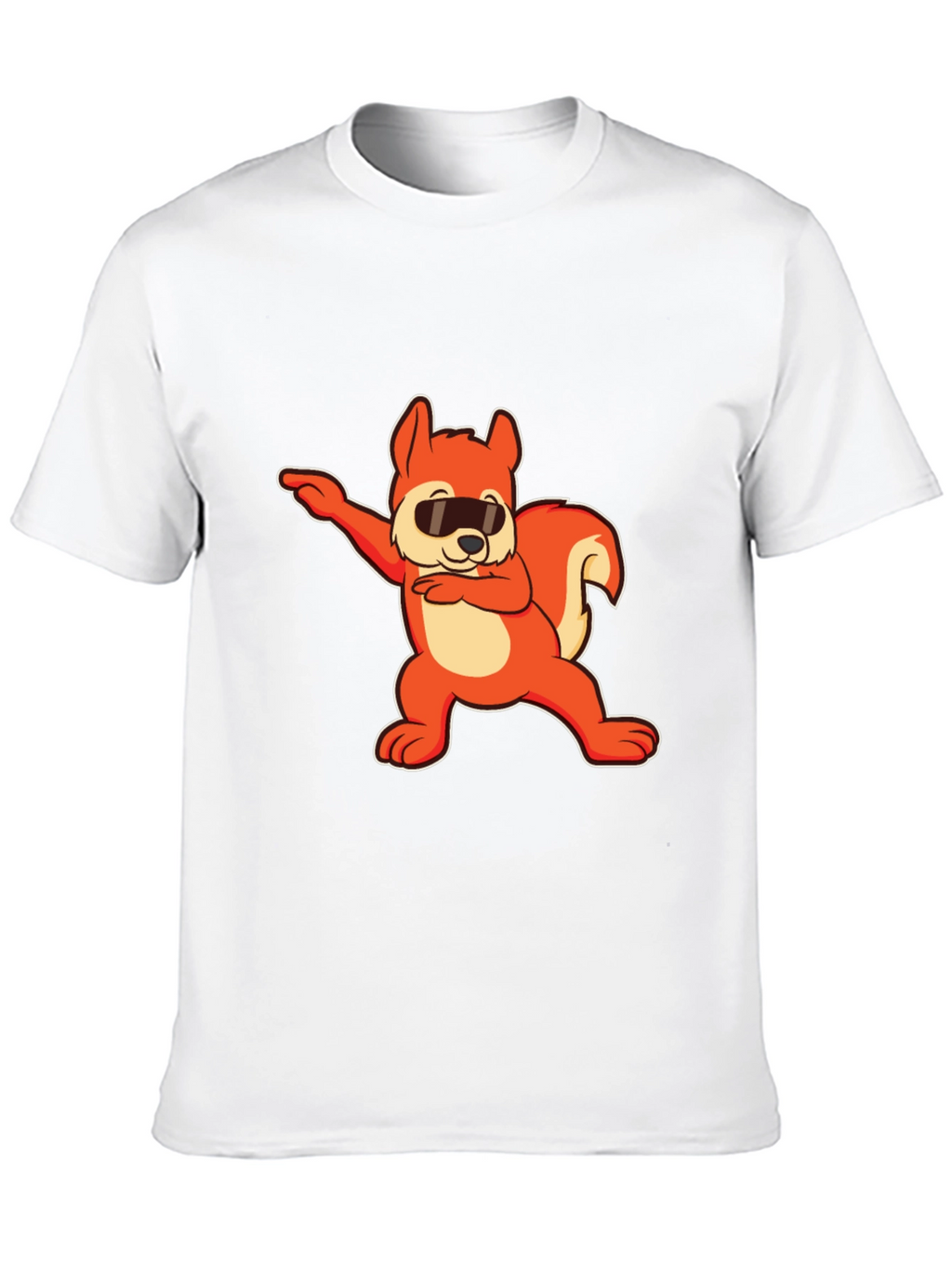 Dabbing Squirrel Graphic Tee - Cool & Fun