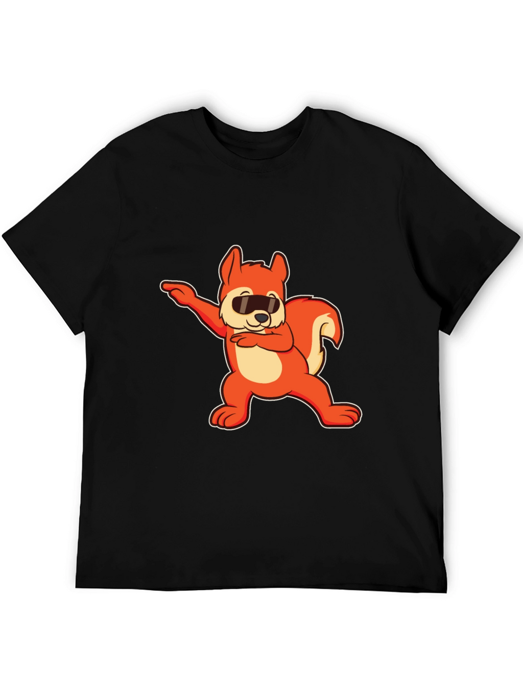 Dabbing Squirrel Graphic Tee - Cool & Fun