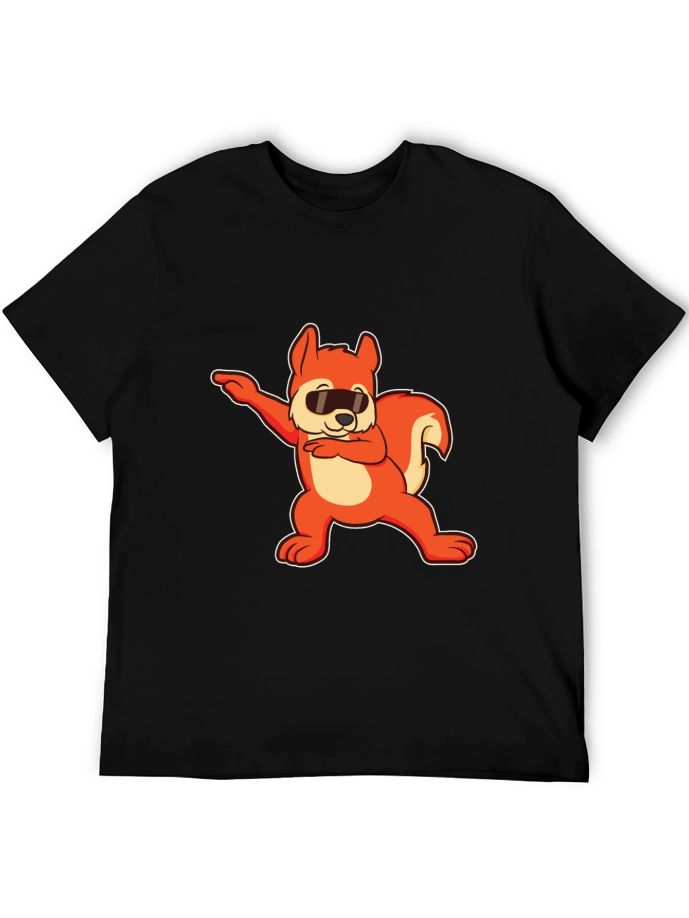 Dabbing Squirrel Graphic Tee - Cool & Fun
