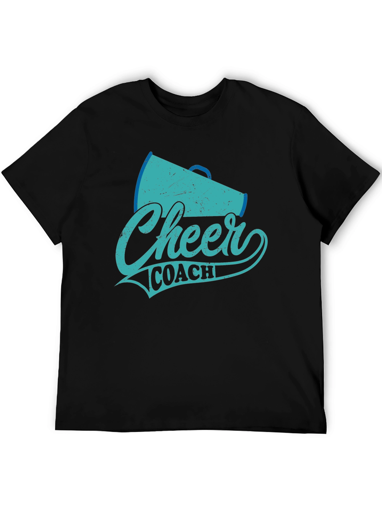 Cheer Coach Graphic Tee - Vintage Style