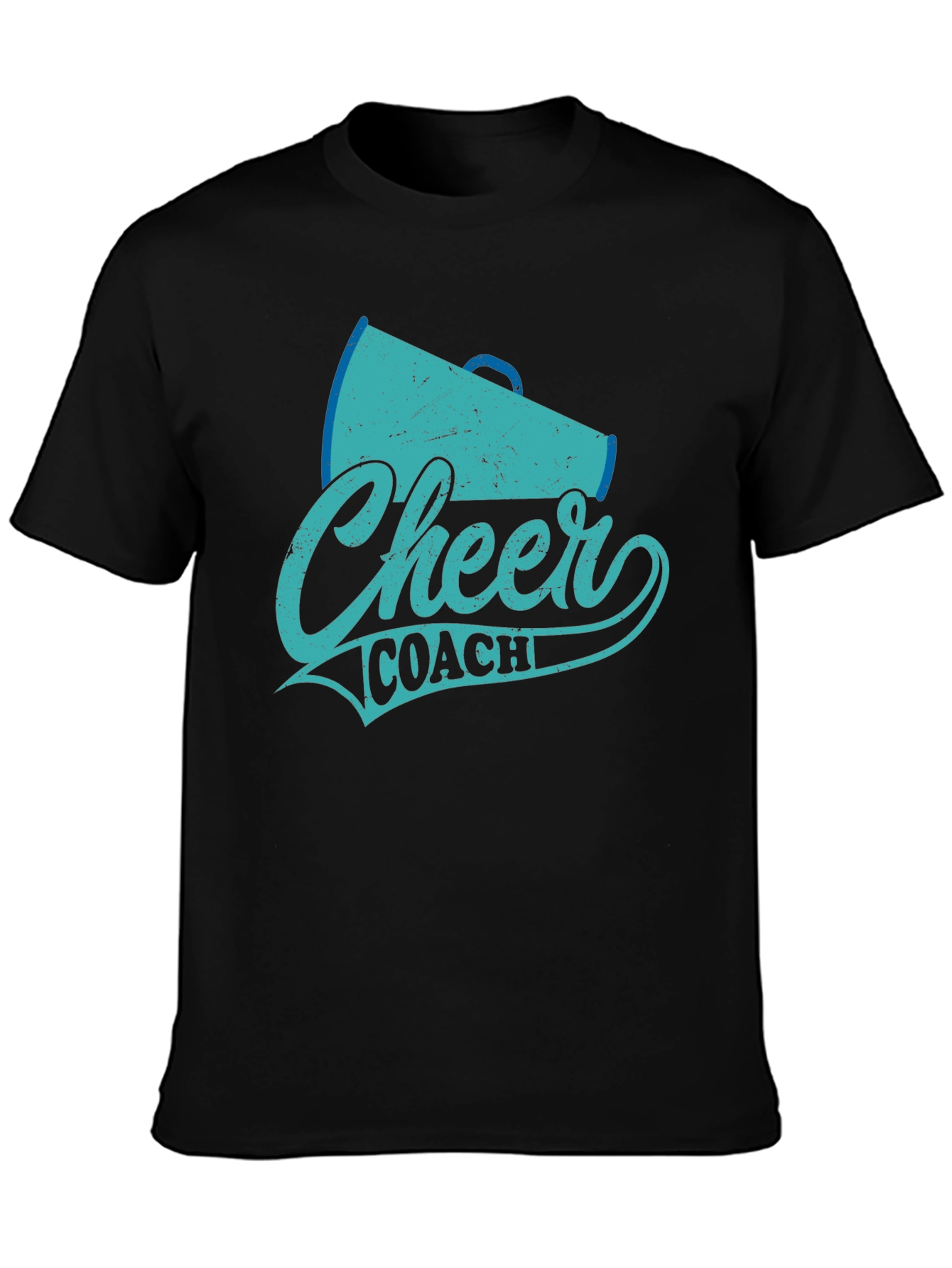 Cheer Coach Graphic Tee - Vintage Style