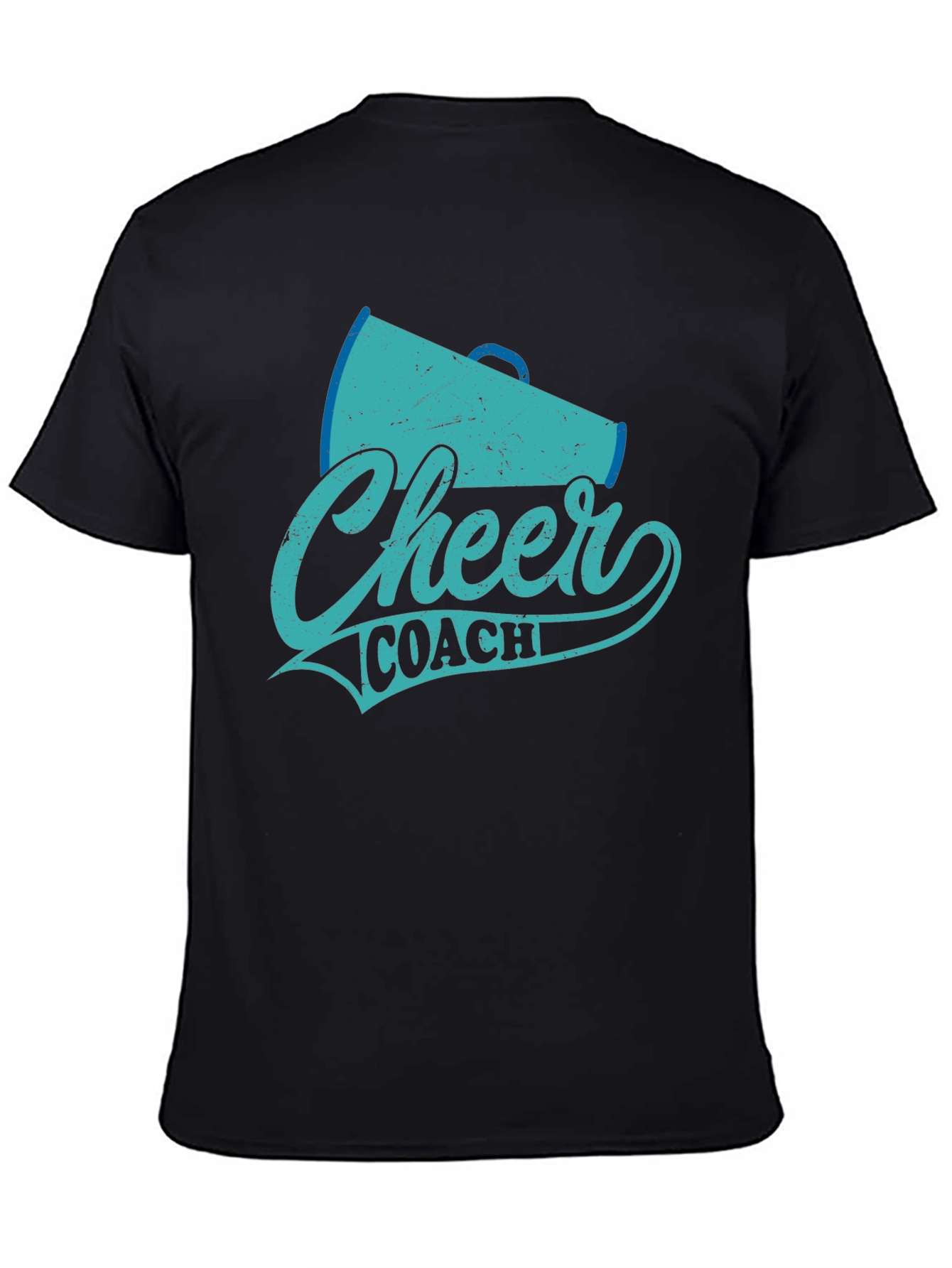 Cheer Coach Graphic Tee - Vintage Style