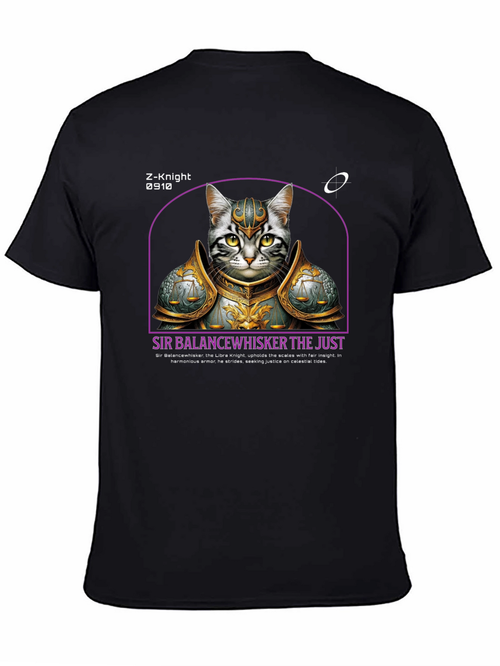 Sir Balancewhisker the Just T-Shirt