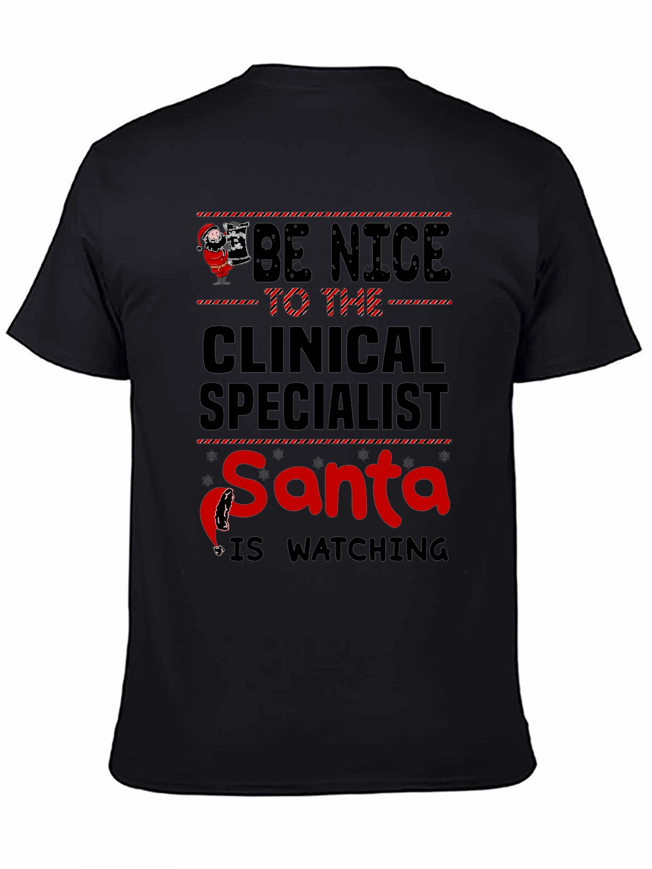 Clinical Specialist Santa T-Shirt