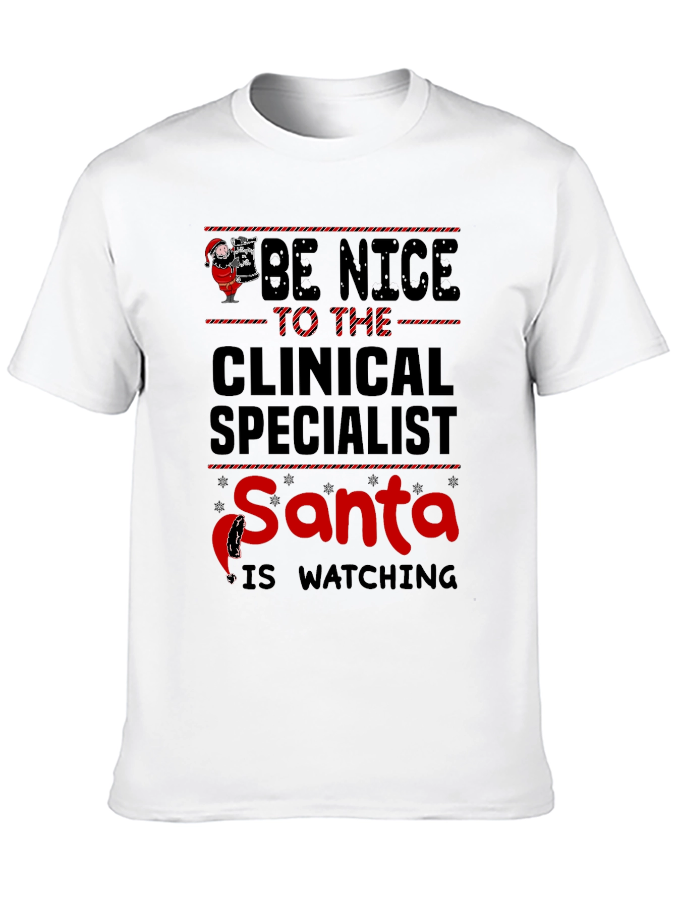 Clinical Specialist Santa T-Shirt