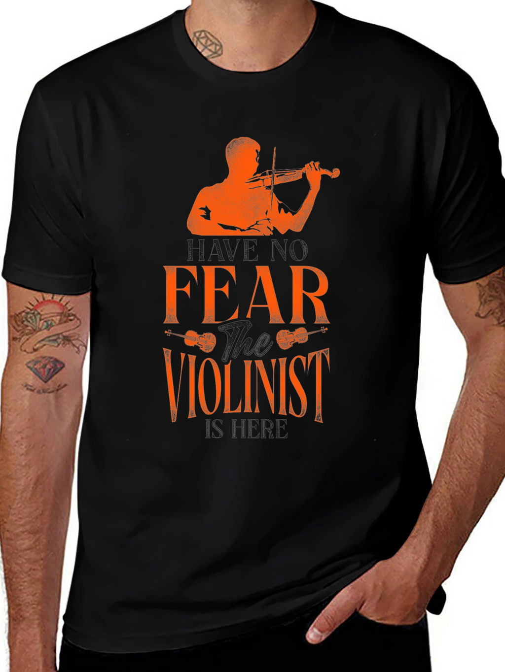 Fear the Violinist Graphic T-Shirt