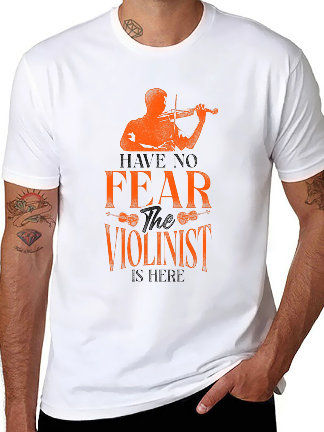 Fear the Violinist Graphic T-Shirt