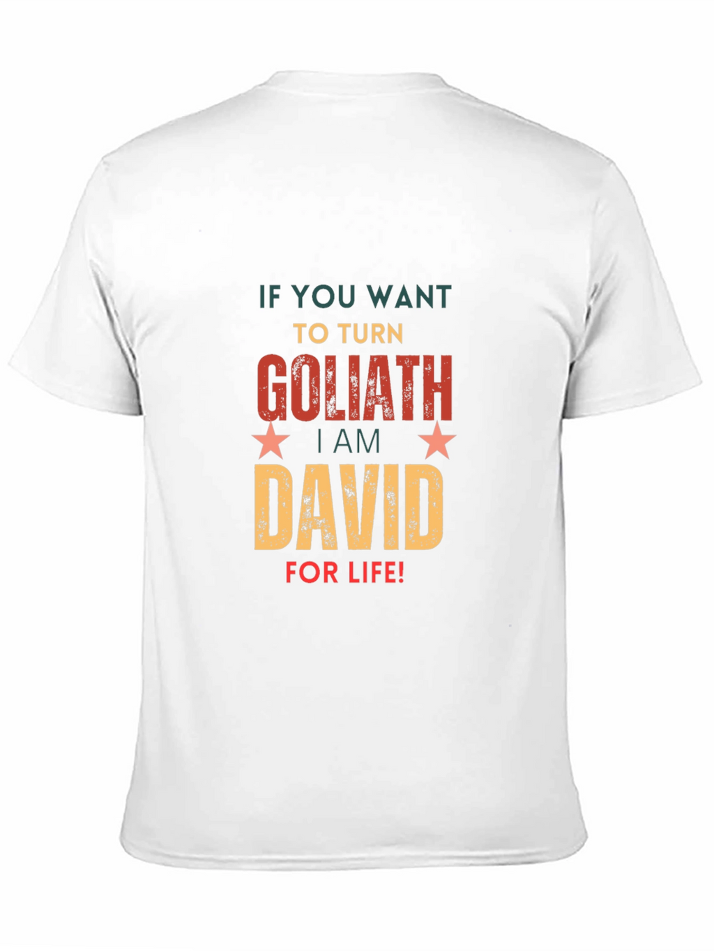 Goliath David T-Shirt - Graphic Tee