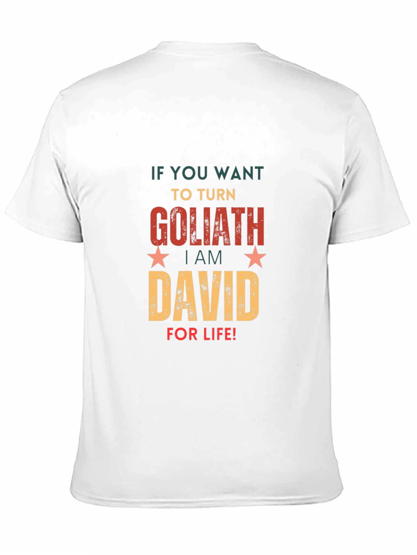 Goliath David T-Shirt - Graphic Tee