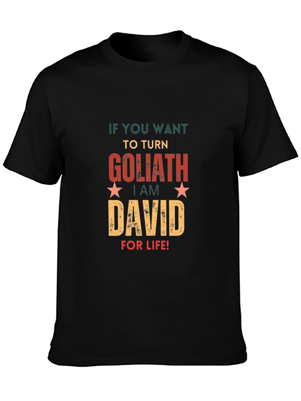 Goliath David T-Shirt - Graphic Tee