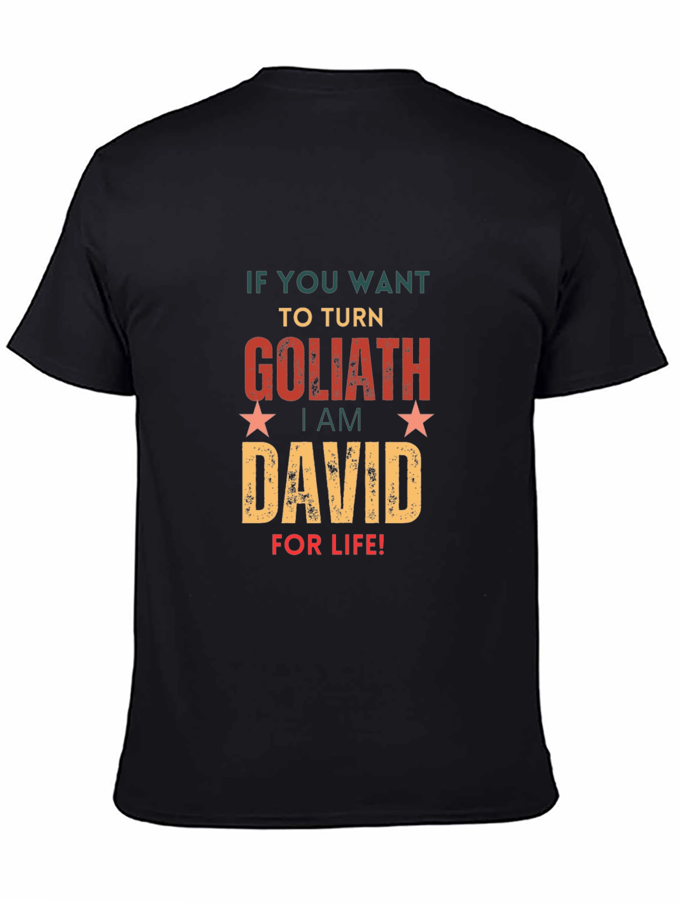 Goliath David T-Shirt - Graphic Tee