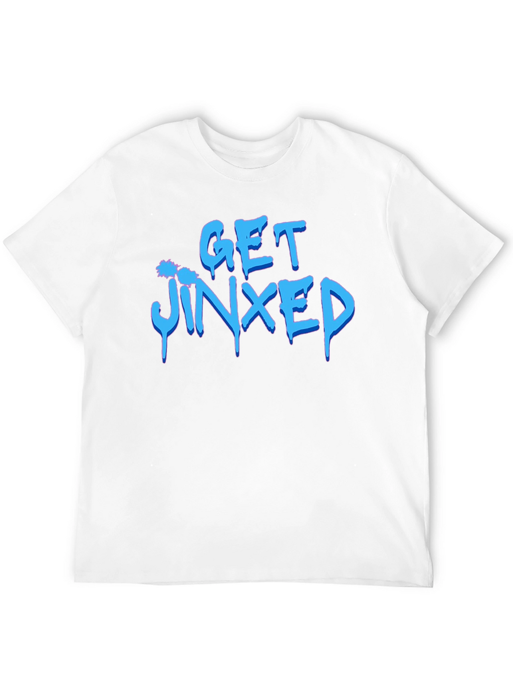 Get Jinxed Black Graphic Tee - Casual Streetwear