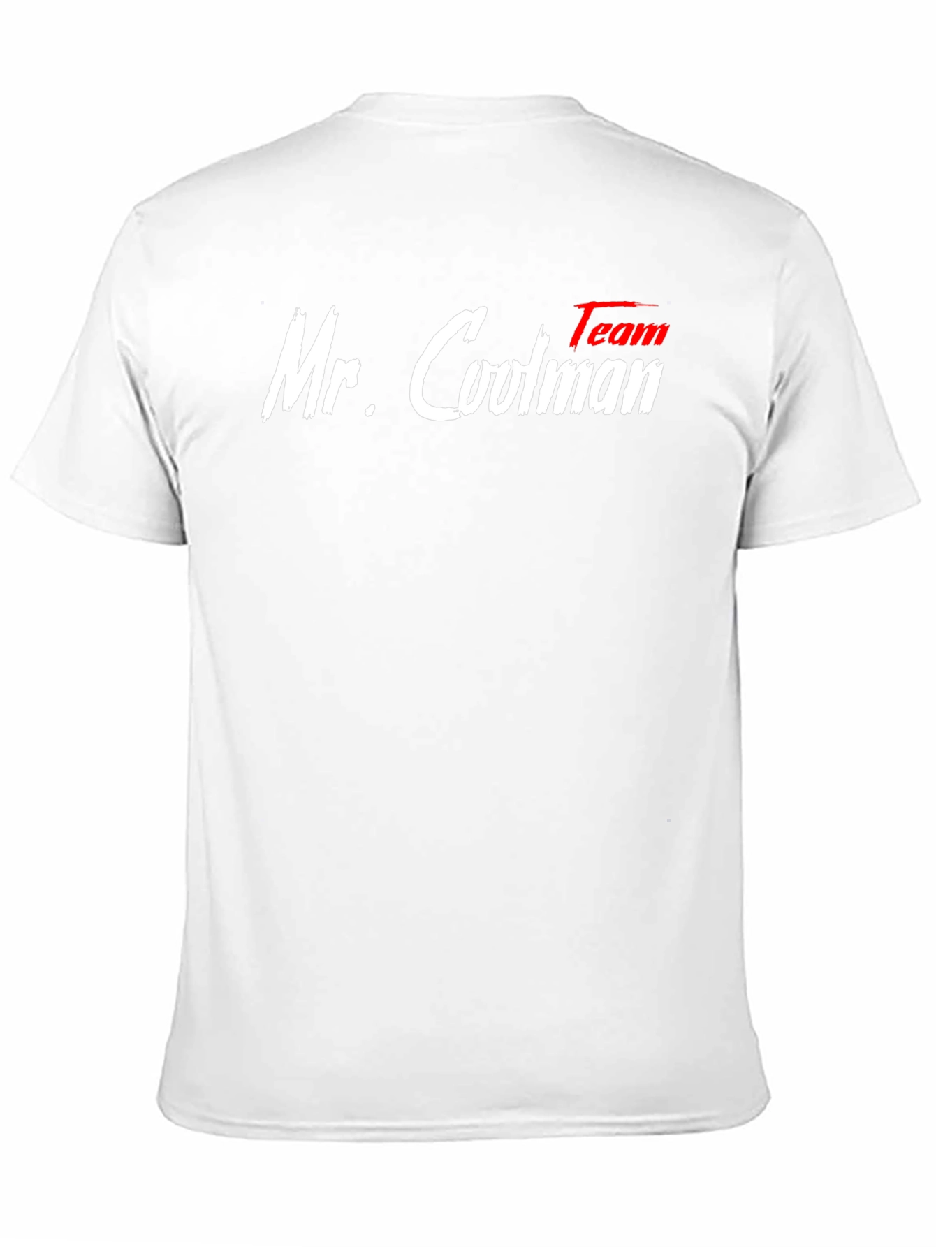 Mr. Coolman Team Black T-Shirt