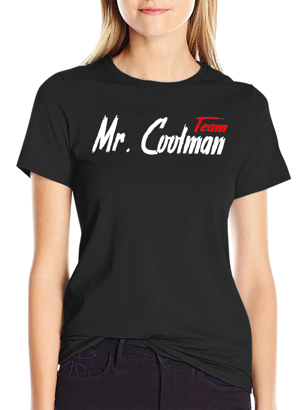 Mr. Coolman Team Black T-Shirt