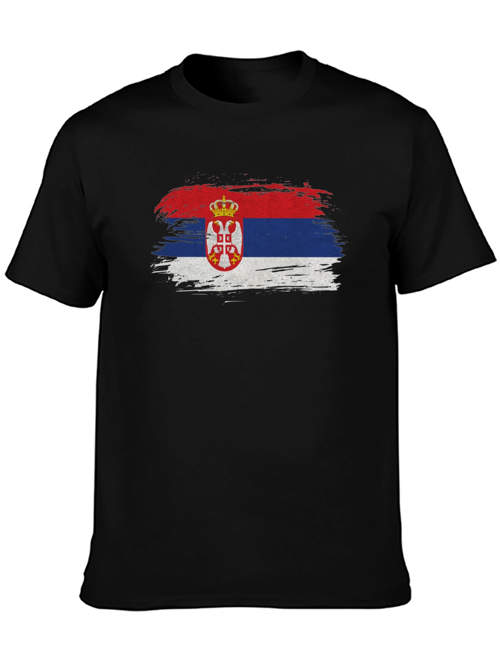 Serbian Flag Graphic Tee