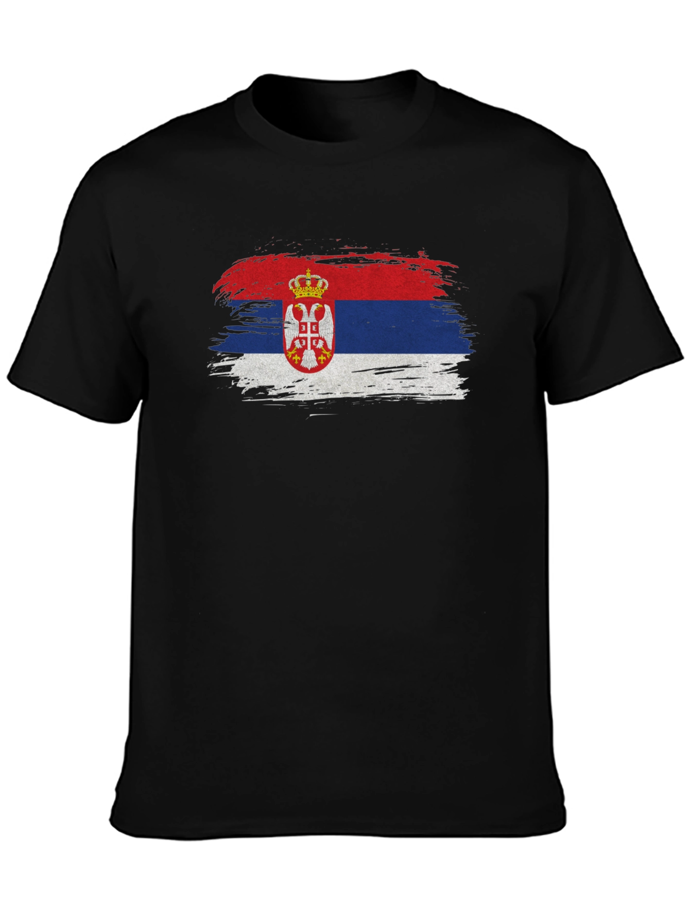 Serbian Flag Graphic Tee