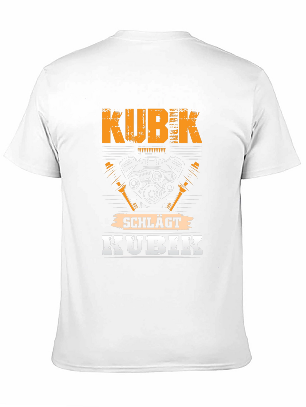 KUBIK t-shirt - Engine Design Tee - Black