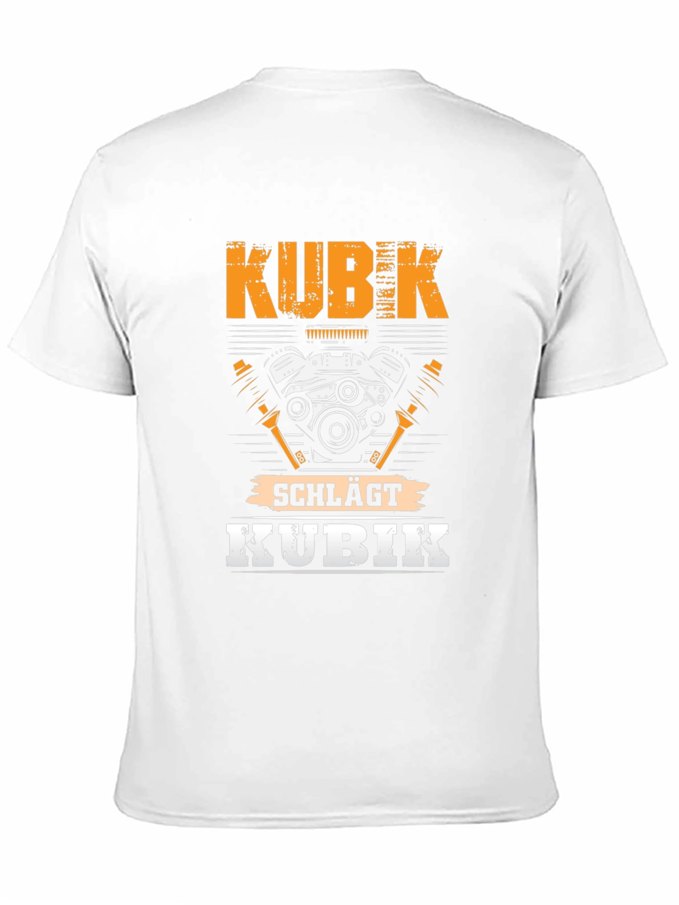 KUBIK t-shirt - Engine Design Tee - Black