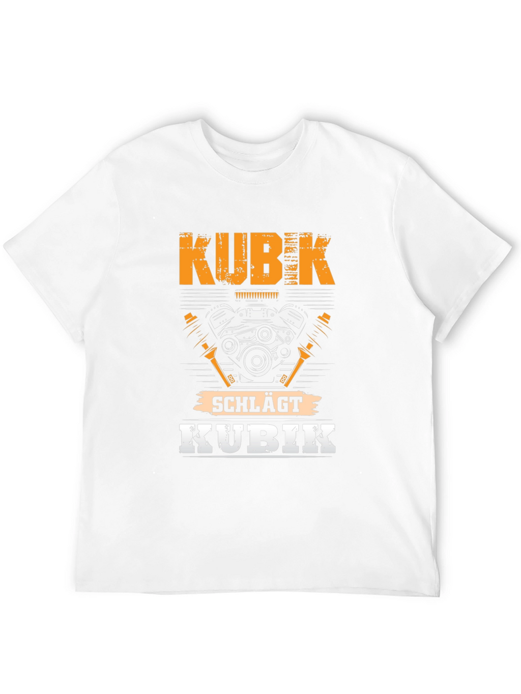 KUBIK t-shirt - Engine Design Tee - Black