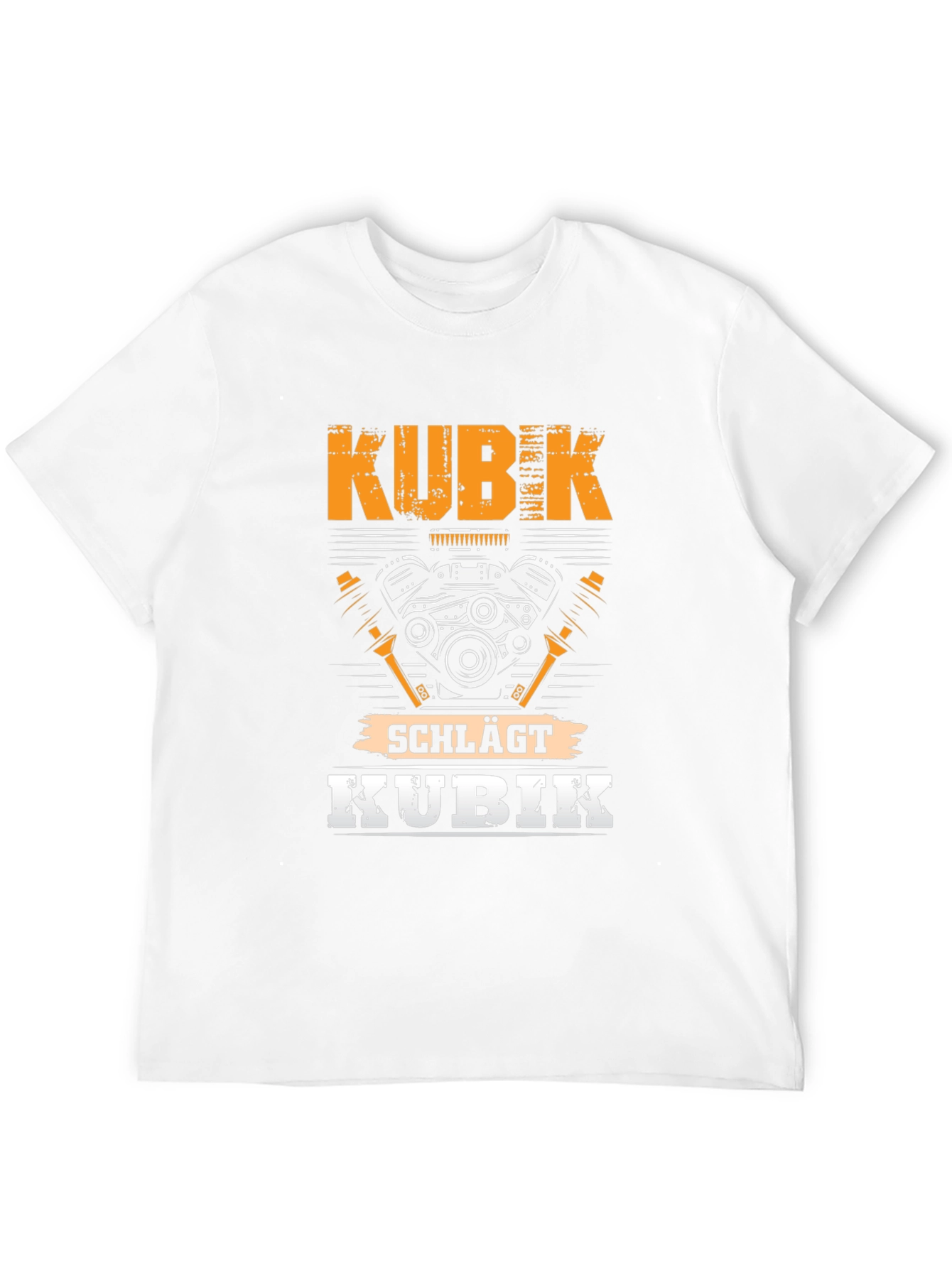 KUBIK t-shirt - Engine Design Tee - Black
