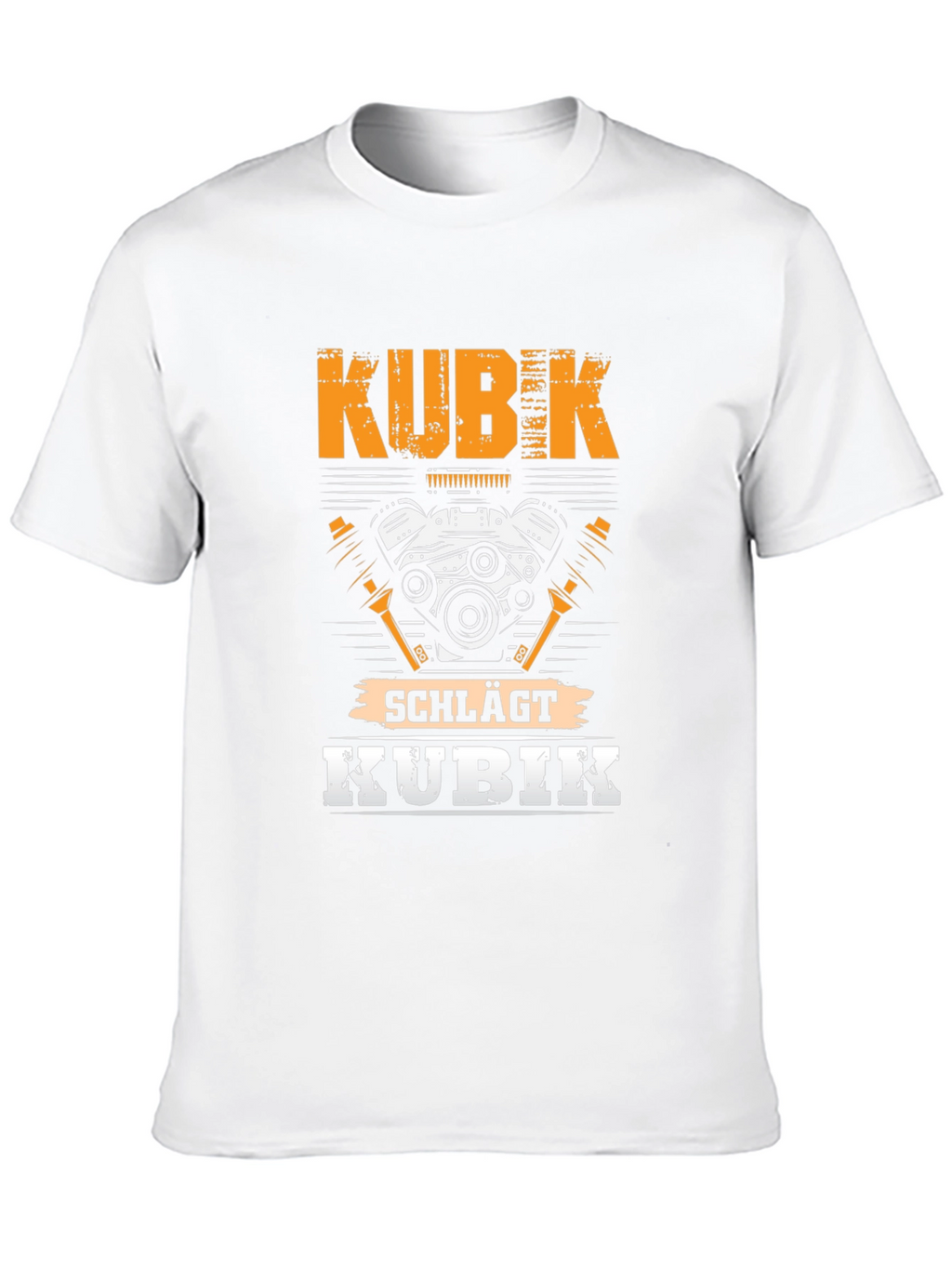 KUBIK t-shirt - Engine Design Tee - Black