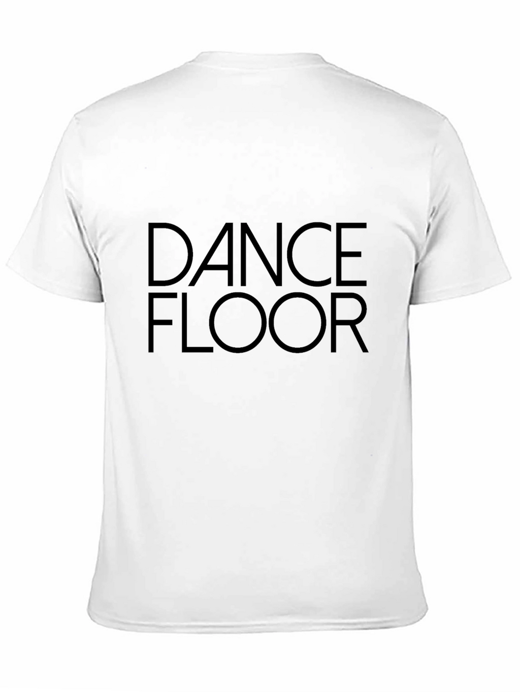 Dance Floor Black T-Shirt - Stylish Club Wear