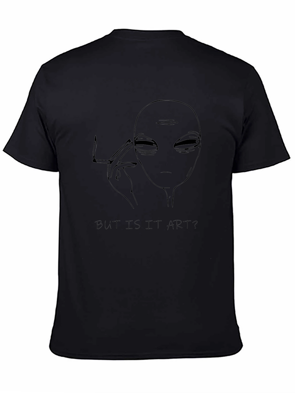 Alien Smoking But Is It Art? Graphic Tee