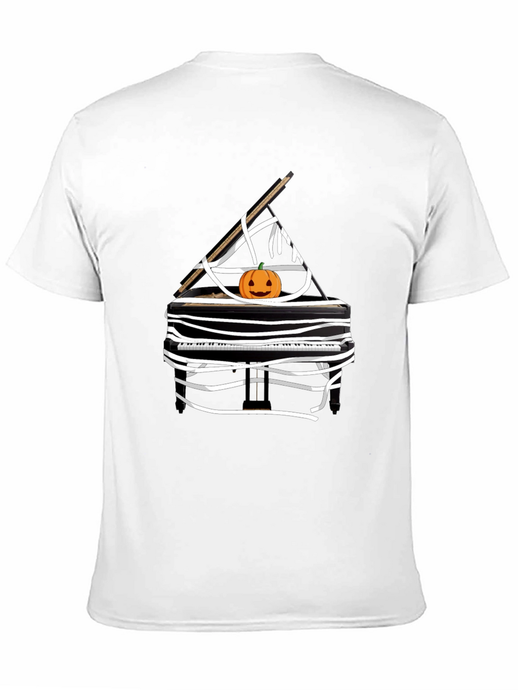 Halloween Mummy Piano T-Shirt