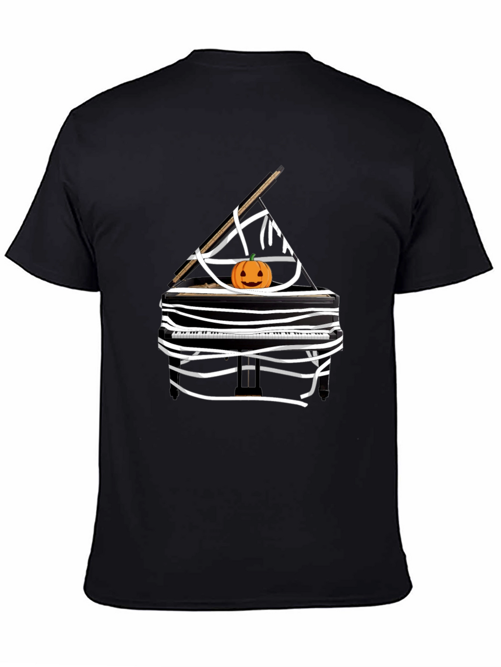 Halloween Mummy Piano T-Shirt