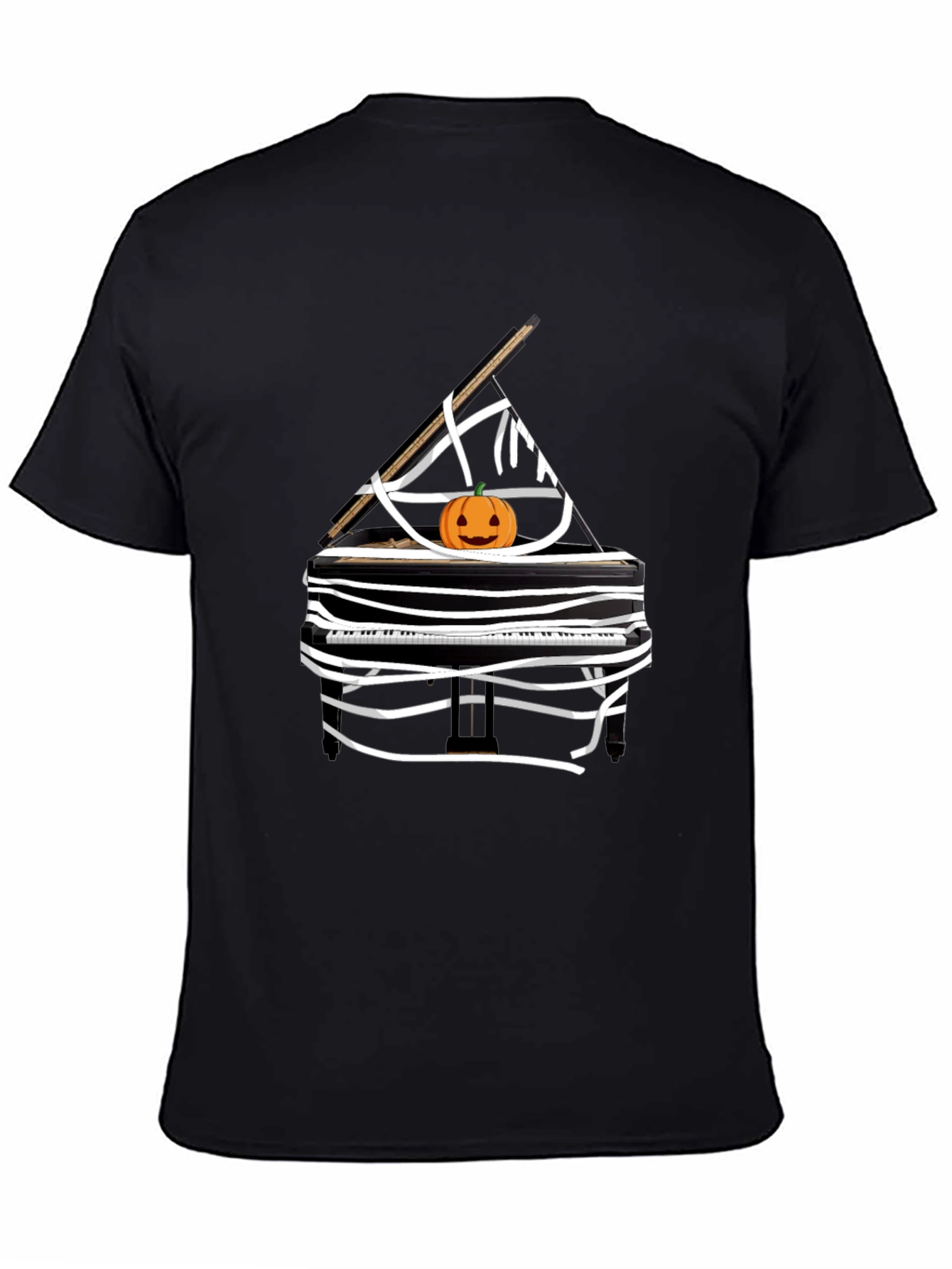 Halloween Mummy Piano T-Shirt