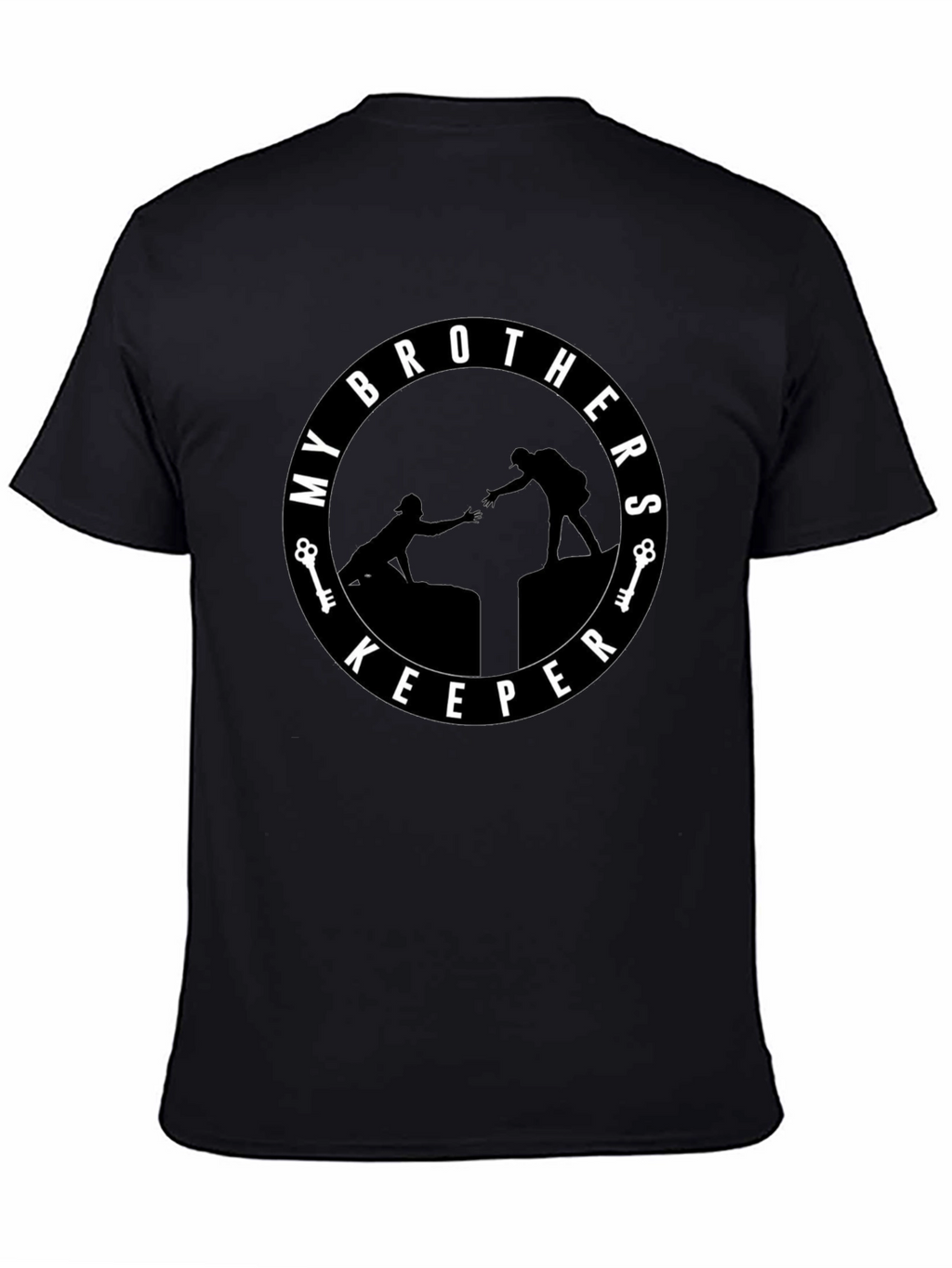 My Brothers Keeper Black Graphic Tee