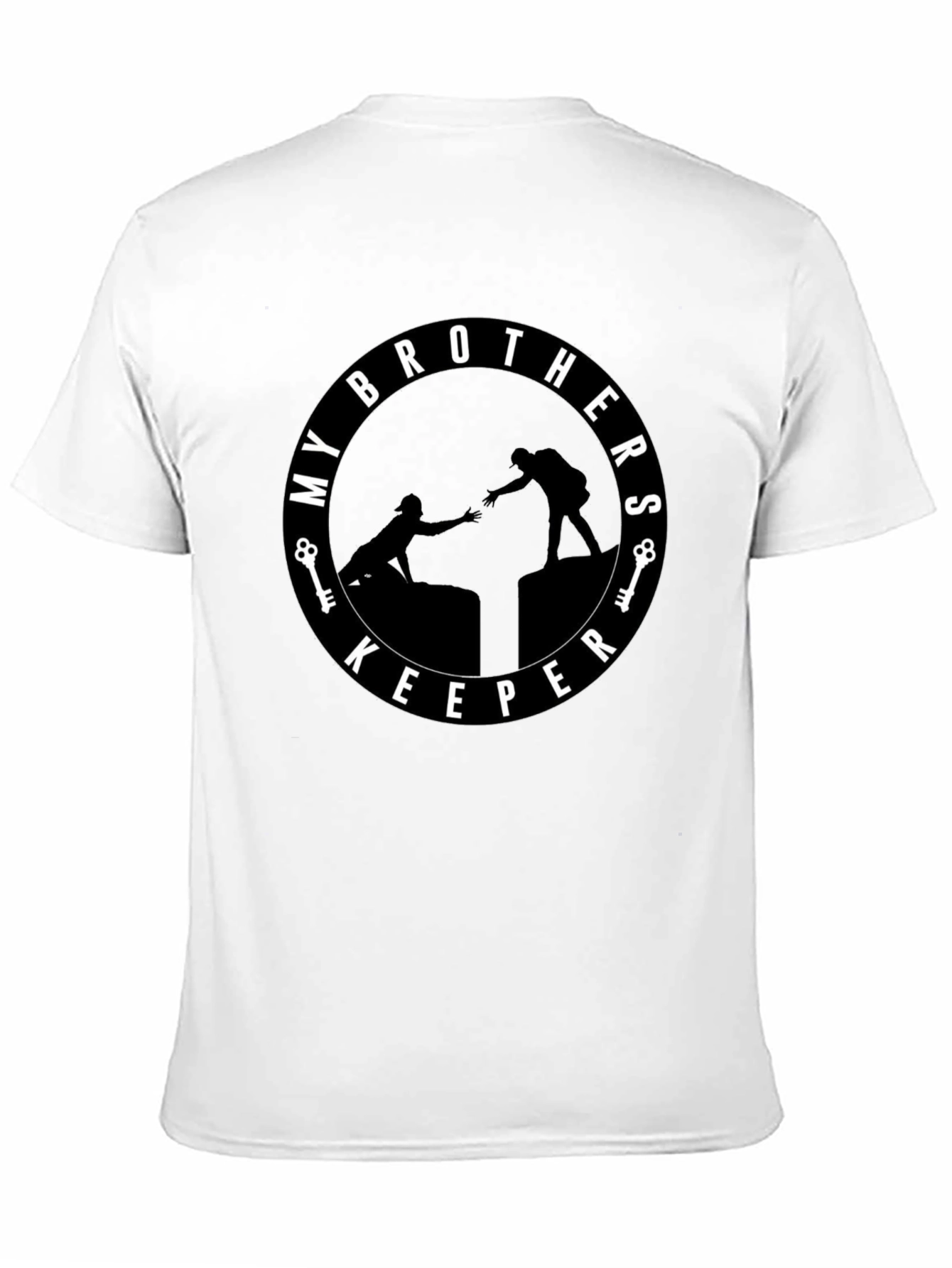 My Brothers Keeper Black Graphic Tee