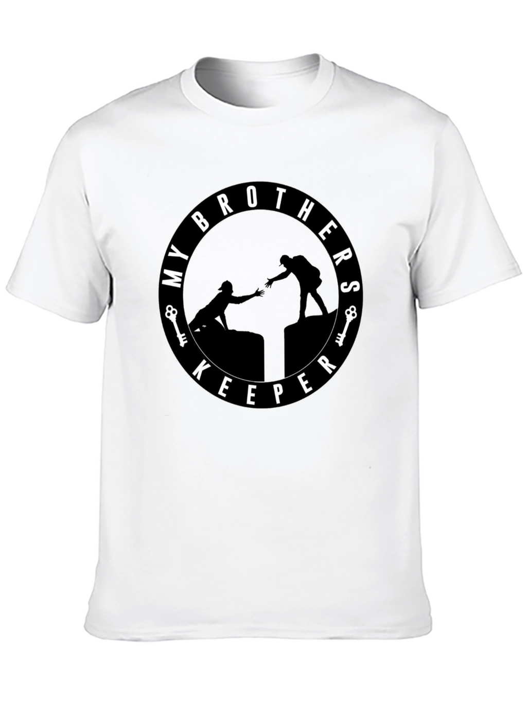 My Brothers Keeper Black Graphic Tee