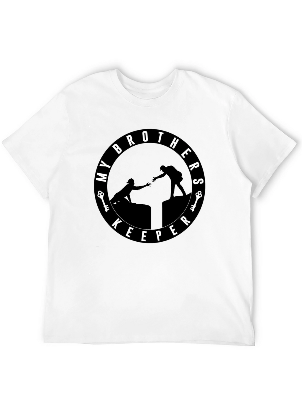 My Brothers Keeper Black Graphic Tee