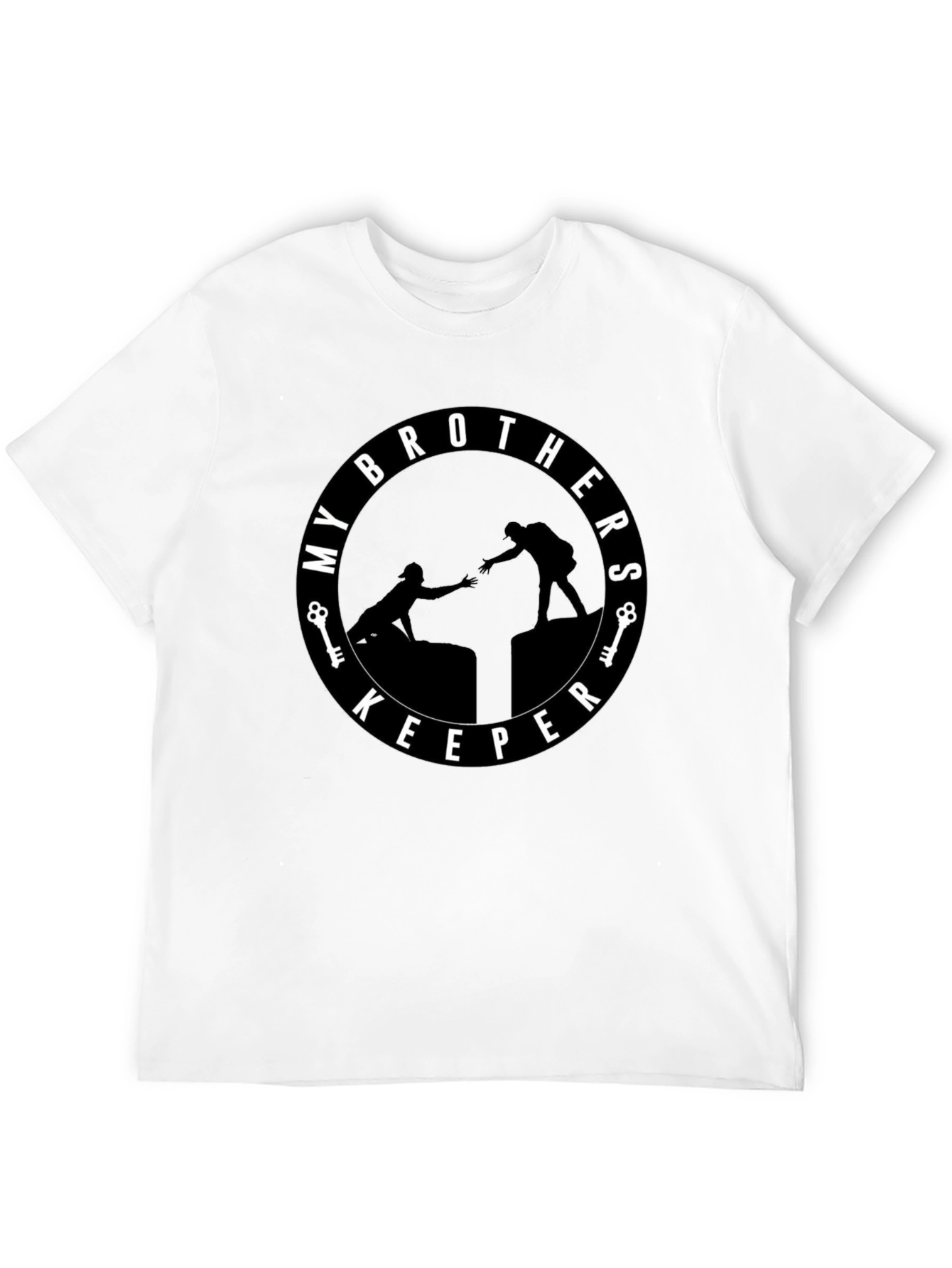 My Brothers Keeper Black Graphic Tee