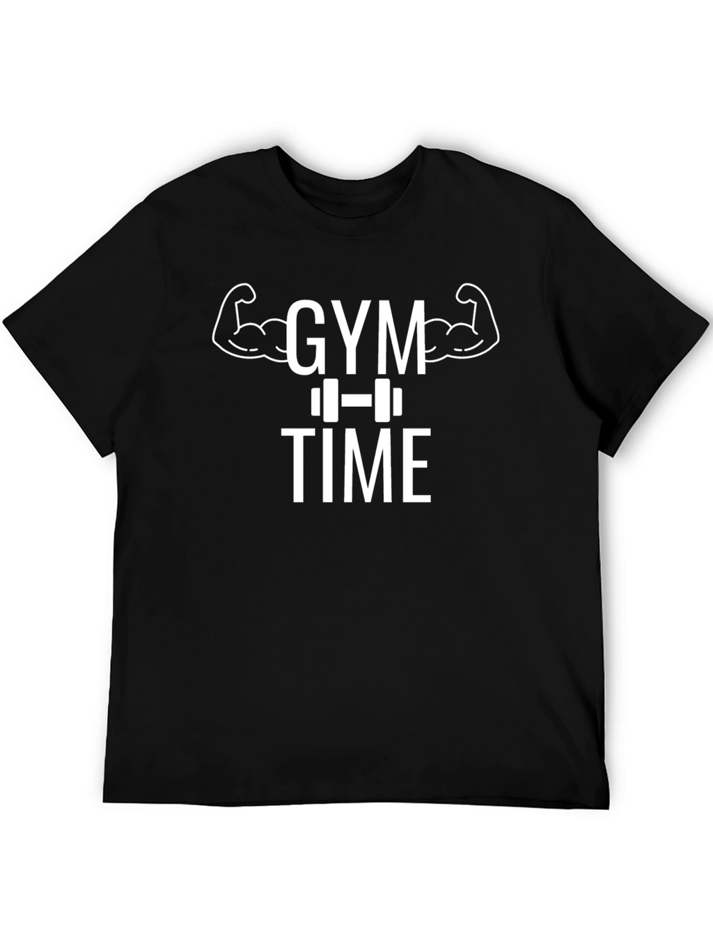 Gym Time Black T-Shirt